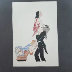Desen erotic (cu passepartout)