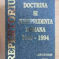 Doctrina si jurisprudenta romana 1989-1994  vol.I