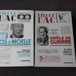 DROLE DE GUERRE+L'OS A MOELLE - PIERRE DAC  (CARTI IN ETUI, TEXT IN LIMBA FRANCEZA)