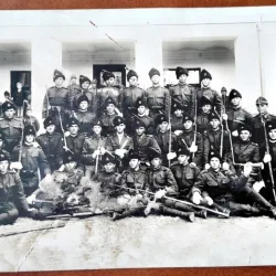 Forografie pluton de infanteristi, perioada interbelica