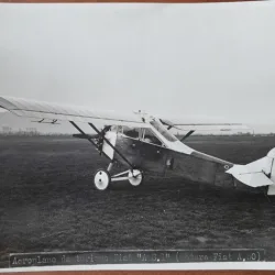 Fotografie, Aeroplan turistic Fiat A.S.1, perioada interbelica