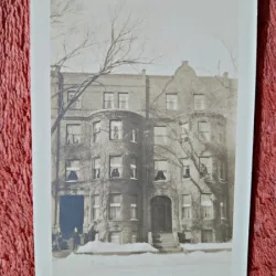 Fotografie, casa din Bucuresti a familiei Litarczek, 1926