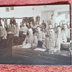 Fotografie, clasa la scoala militara, perioada interbelica