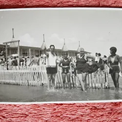 Fotografie, familie la Mamaia, 1929, Stella Litarczek
