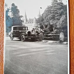 Fotografie, in excursie cu masina, perioada interbelica