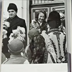 Fotografie, Nicolae si Elena Ceausescu, Plugusor decembrie 1977