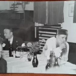 Fotografie P.F. Patriarh Justinian Marina intr-o intalnire la Patriarhie, 1965