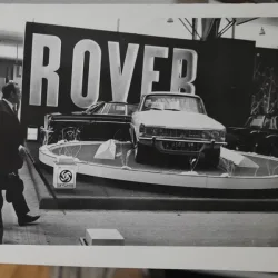 Fotografie, Salon Auto, Rover 3500, perioada comunista
