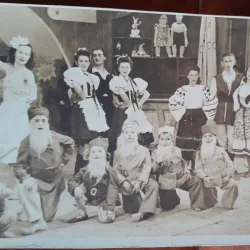 Fotografie, serbare de Craciun, perioada interbelica