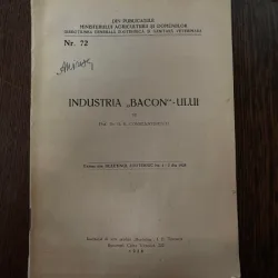 G. K. Constantinescu Industria „Bacon”-ului