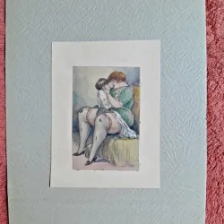 Gravura cu tema erotica, perioada interbelica