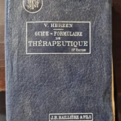 Guide formulaire de thérapeutique 11e edition - V. Herzen