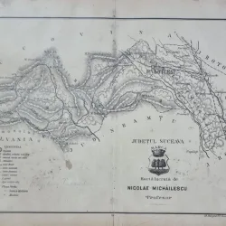Harta Județul Suceava 1894 - Nicolae Mihăilescu