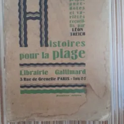 Histoire de la plage - Leon Treich