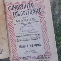 I. Lepsi - Marea Neagra. Cunosinte Folositoare Seria C Nr. 40