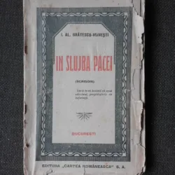 In slujba pacei, scrisori - I.Al. Bratescu-Voinesti