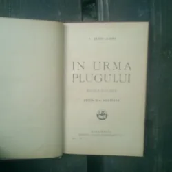 In urma plugului - C. Sandu-Aldea