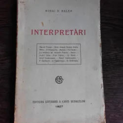 INTERPRETARI - MIHAI D. RALEA