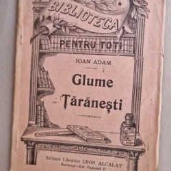 Ioan Adam - Glume Taranesti