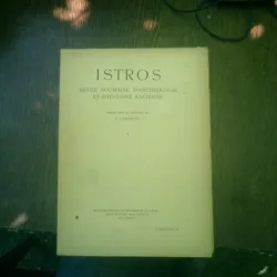 Istros Revue Roumanie d'archeologie et d'histoire ancienne - S. Lambrino
