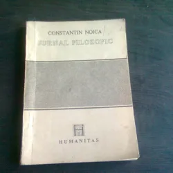 JURNAL FILOZOFIC - CONSTANTIN NOICA