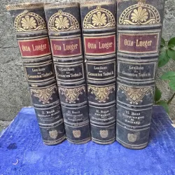 Lexikon der Gesamten Technik - Otto Lueger band II, III, IV, VI