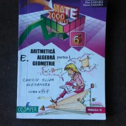 Mate 2000+10/11, Aritmetica, algebra, geometrie clasa 6, partea I - Dan Branzei
