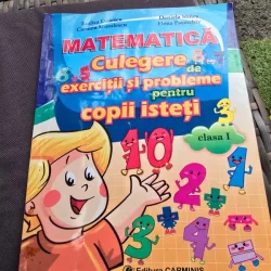 Matematica, culegere de exercitii si probleme pentru copii isteti clasa I - Rodica Dinescu, Daniela Stoica, Carmen Minulescu, Elena Paraschiv