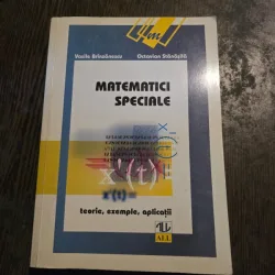 MATEMATICI SPECIALE - VASILE BRINZANESCU