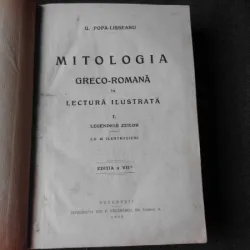 MITOLOGIA GRECO-ROMANA IN LECTURA ILUSTRATA VOL.I - G. POPA LISSEANU SI PICTURA ROMANEASCA IN SECOLUL AL XIX-LEA - GH. OPRESCU  2 CARTI COLIGATE