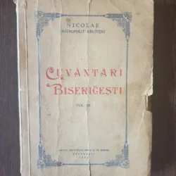 Nicolae Mitropolit Krutitki - Cuvantari Bisericesti vol. III