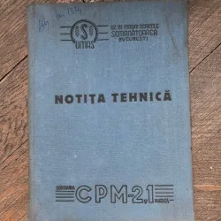 Notita Tehnica a Cositorii Purtate CPM 2,1