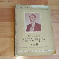 NOVELE VOLII -N. GANE