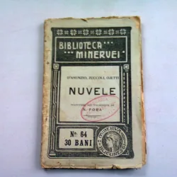NUVELE - D ANUNZIO, ZUCCOLI, OJETTI