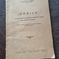 ODAILE, O FAZA RECENTA DE POPULARE A TINUTURILOR STEPICE DE LA RASARIT DE CARPATI - VICTOR C. TUFESCU