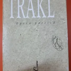 Opera poetica. Poezii Postume, Poezii Antume 2 Vol. - Georg Trakl