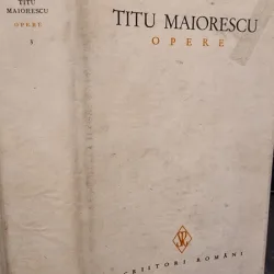 Opere 3 - Titu Maiorescu