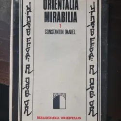 Orientalia Mirabilia 1 - Constantin Daniel