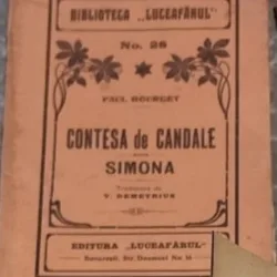 Paul Bourget - Contesa de Candale Simona