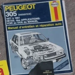 Peugeot 305 - Manuel d'entretien et reparation auto
