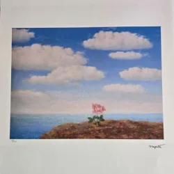 Rene Magritte - Utopia (litografie originala)
