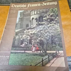 Revista Deutsche Frauen Zeitung Heft 14/april 1937-1938