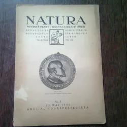 REVISTA NATURA NR.5/1930