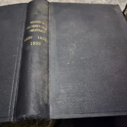Revista veterinara militara anul 1930, 1931 si 1932