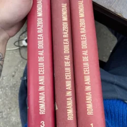ROMANIA IN ANII CELUI DE-AL DOILEA RAZBOI MONDIAL   3 VOLUME