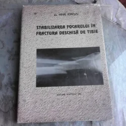 Stabilizarea focarului in fractura dechisa de tibie - Mihai Popescu