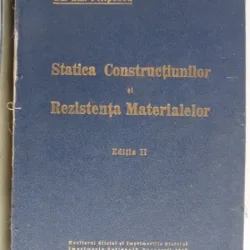STATICA SI REZISTENTA MATERIALELOR - GH. EM. FILIPESCU