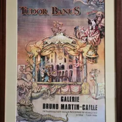 Tablou Tudor Banus - Afis de expozitie (1986)