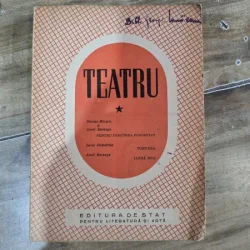 Teatru, vol. 1. Aurel Baranga, Lucia Demetrius, Nicolae Moraru