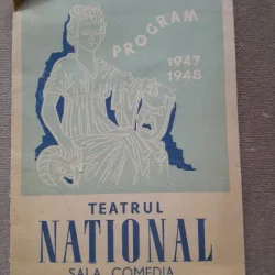 Teatrul National Sala Comedia - program 1947-1948